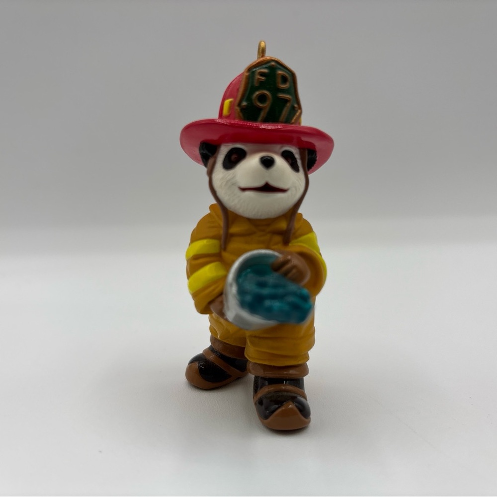 Hallmark Keepsake Ornament Dated 1997 Vintage Bucket Brigade Handcrafted